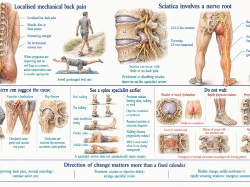 Back Pain vs Sciatica: When Should You See a Spine Specialist?