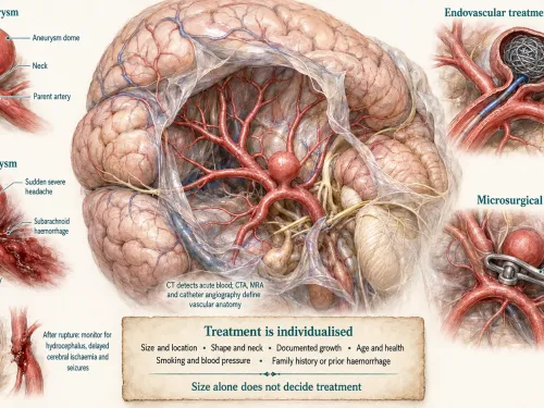 Brain Aneurysm: Symptoms, Causes, Diagnosis and Treatment